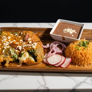 Two Chiles Rellenos