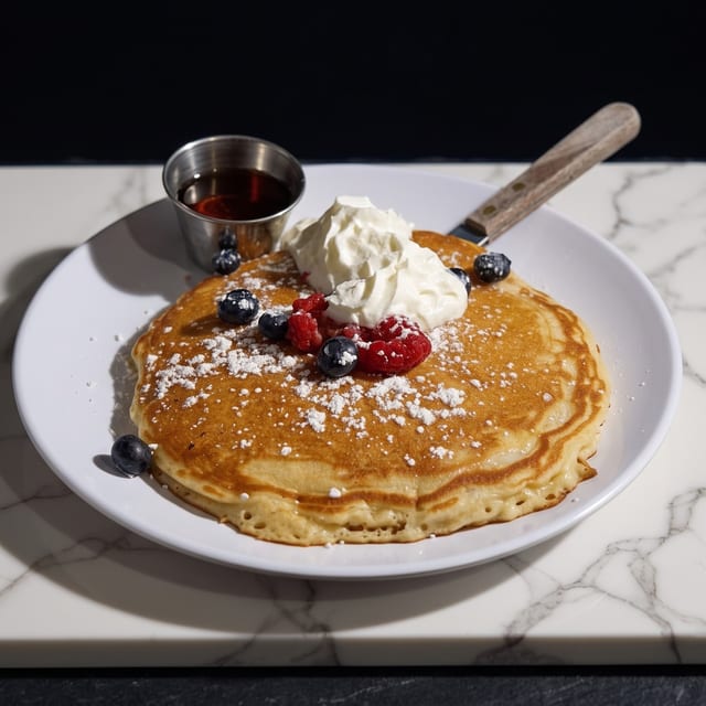 Classic Buttermilk Pancakes.