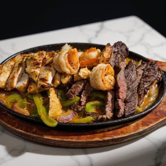 Fajita Trio.